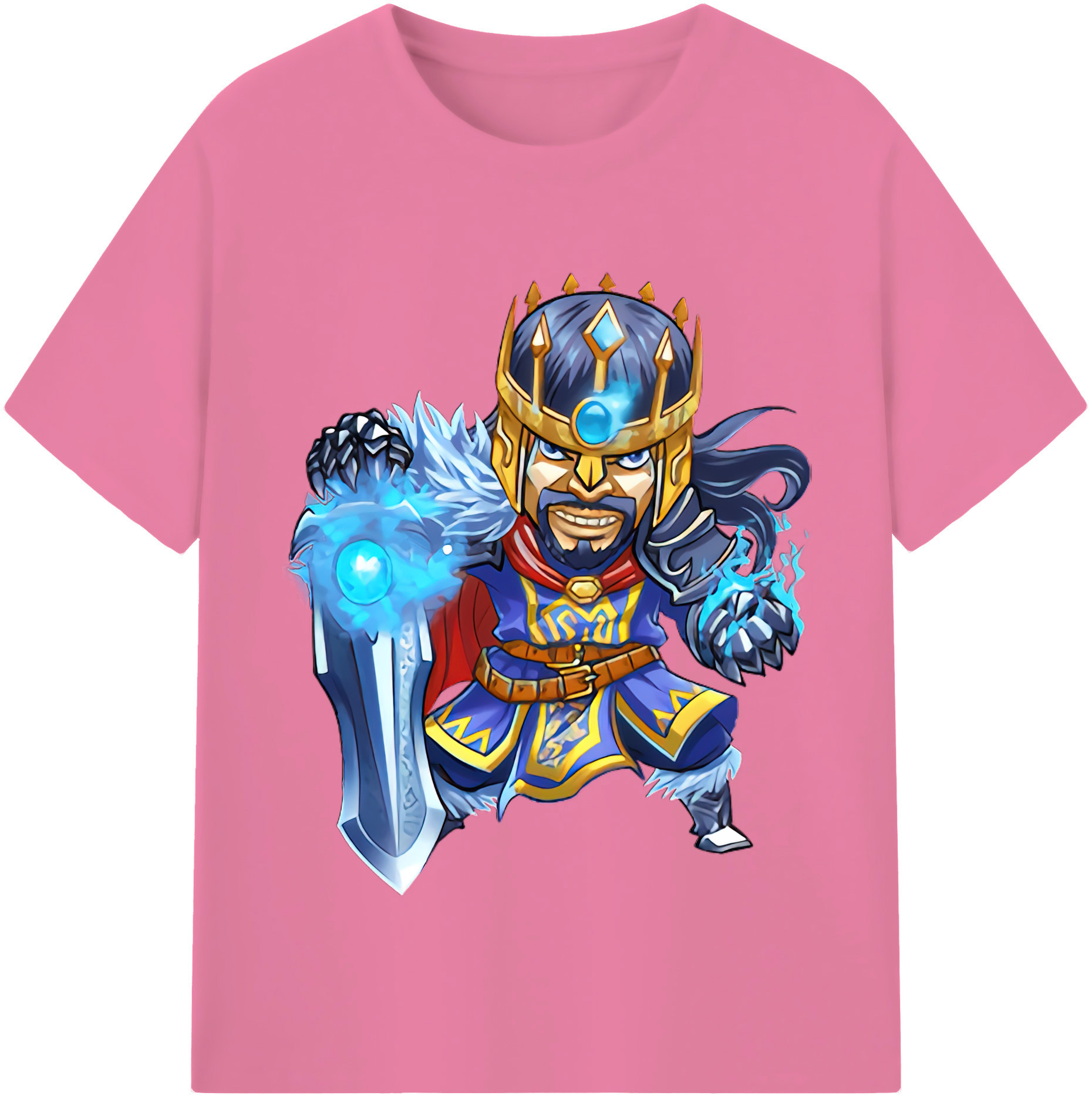 リーグ・オブ・レジェンド League of Legends LOL 綿100％半袖Tシャツ（フロントプリント）